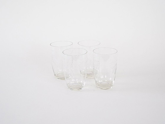 Image 1 of Set van vier glazen, Deens design, jaren 70, vervaardigd in Denemarken.