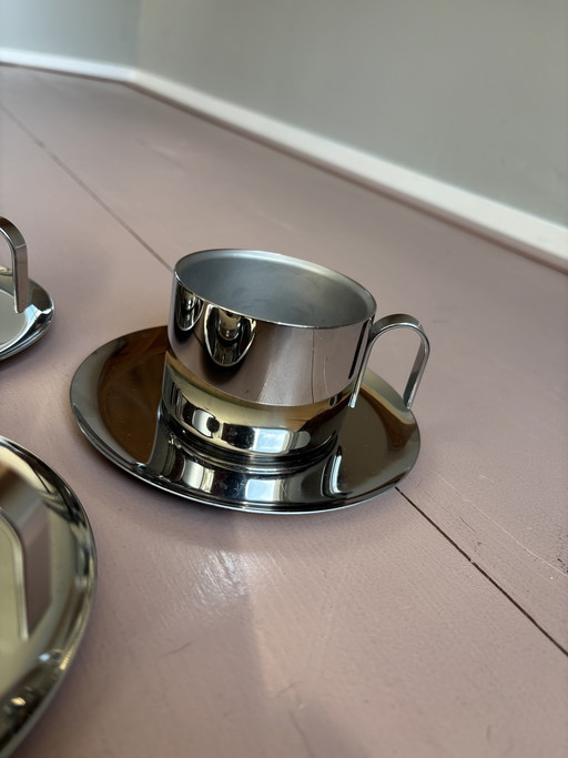 3 tazas y platillos / Tazas Italwaber