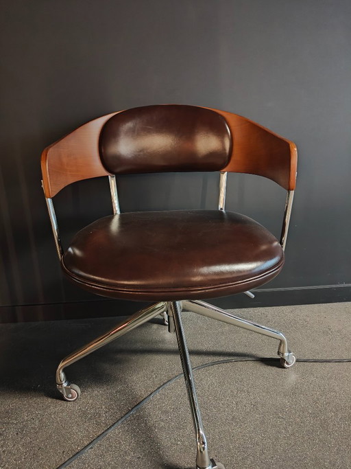 Zara Home Office Stuhl – bureaustoelen, Leather, Wood