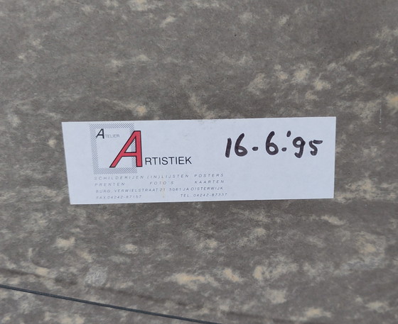 Image 1 of Benjamin Long - acrylschilderij Aztecs