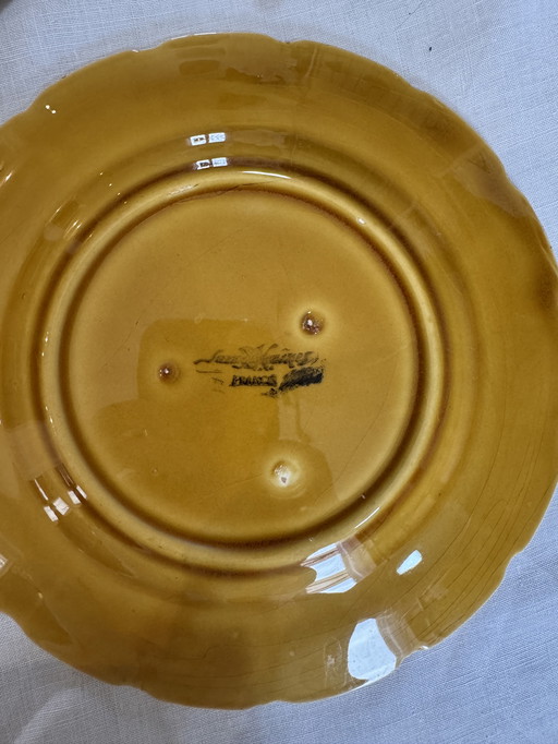 Assiettes Sarreguemines vintage 