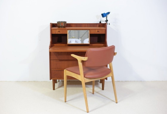 Scrivania da parrucchiere in teak – Scrivanie, Wood (photo 3 of 13)