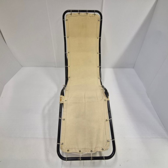 Image 1 of Vintage Barwa schommelende chaise longue uit de jaren 50 van J. Waldheim & Edgar Bartolucci