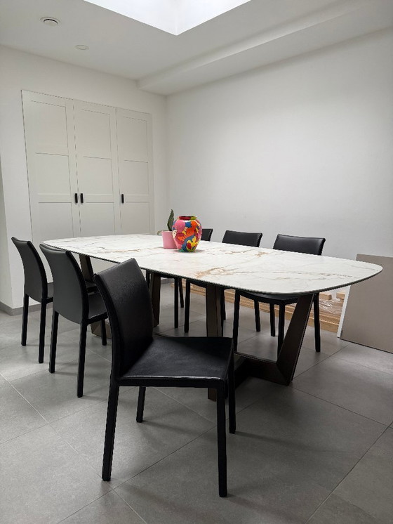 Image 1 of 6 sedie da pranzo di design Bonaldo Italia