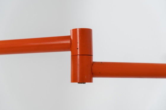 Image 1 of Lámpara de pared “Skala” naranja de Jo Hammerborg para Fog & Mørup (Dinamarca, años 60).