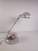 IKEA Espressivo jaren 1990 telescopische bureaulamp, transparant