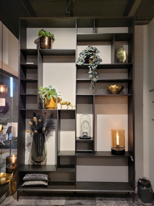 Scaffalatura in legno nero Hofstede Raanhuis