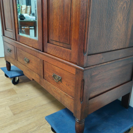Image 1 of Vintage Antique wardrobe closet detachable wardrobe