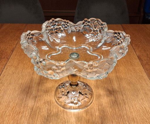 Walther Glas "Carmen Satin" Servierschale auf Fuß