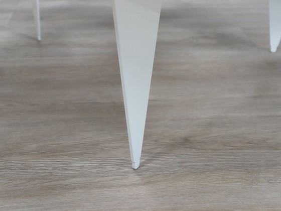 Image 1 of Ulyssimo minimal round coffee table by U. Müller Reisser 1990s