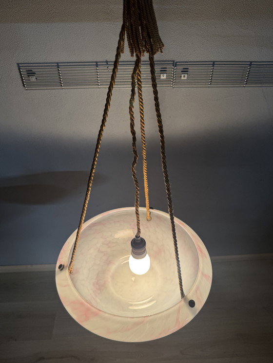 Image 1 of Lampada a sospensione Art Déco - Romantic Pink Swirl