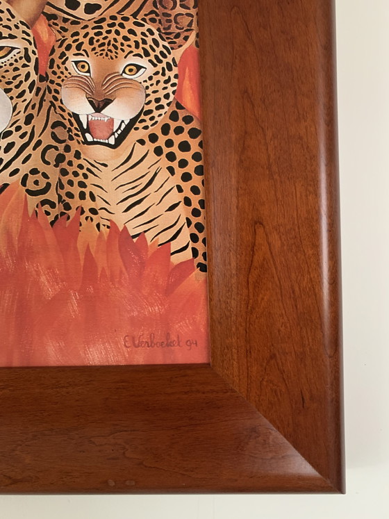 Image 1 of Unique framed art reproduction