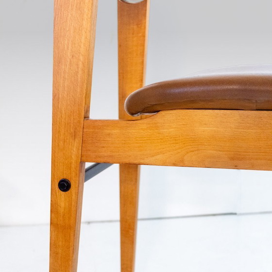 Image 1 of 1x Mid- Century Modern Dining Chairs in Scandinavian Style