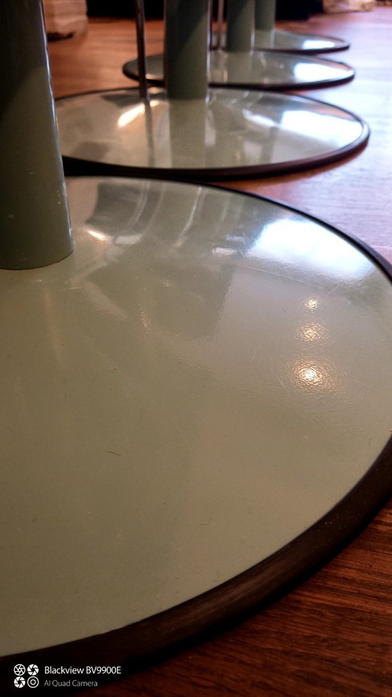 Image 1 of 4 Bar stools 'Marlon' by Bonaldo 80's