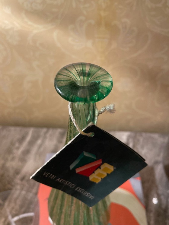 Image 1 of Vaso in vetro di Murano soffiato artigianalmente IVV