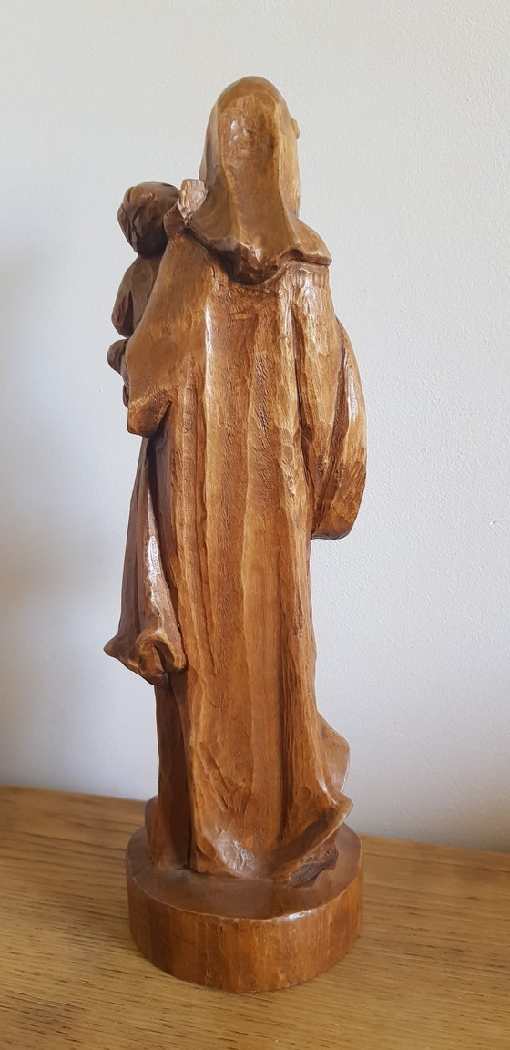 Image 1 of Escultura religiosa de madera