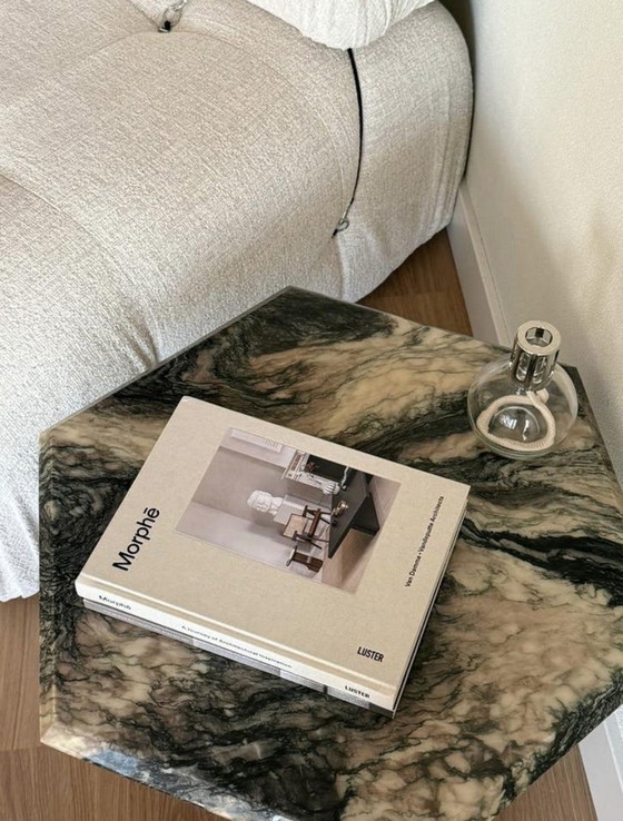 Image 1 of Vintage marble side table