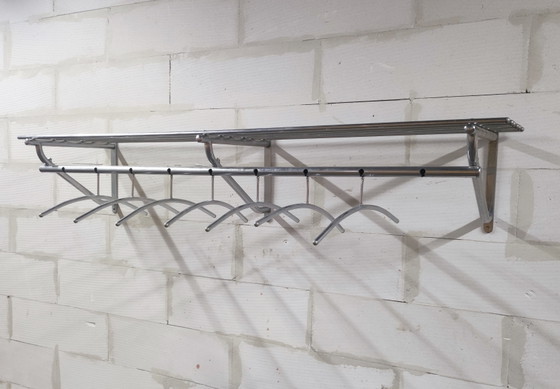 Image 1 of Porte-manteau style Bauhaus Gispen des années 1930, 176 cm