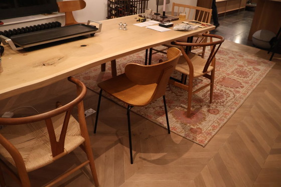 Image 1 of 2x Brown Dining Chairs Sissy Boy