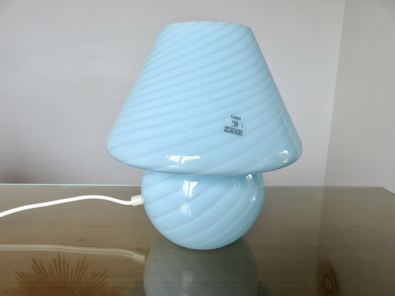Image 1 of Lampada a fungo autentica &quot;Murano Vetri&quot; modello grande, 1970