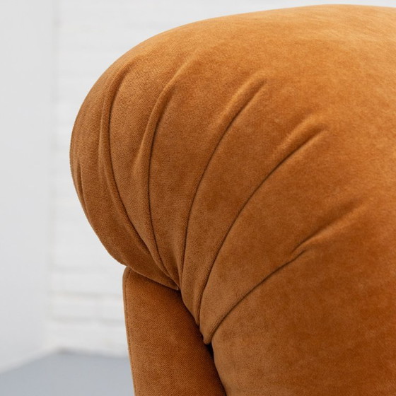 Image 1 of Poltrona italiana in ciniglia anni '70