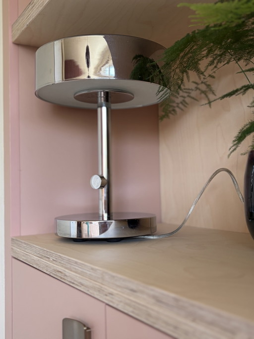 Lampe de table vintage IKEA Stockholm 2017 - Design Ola Wihlborg - Chrome – leeslamp