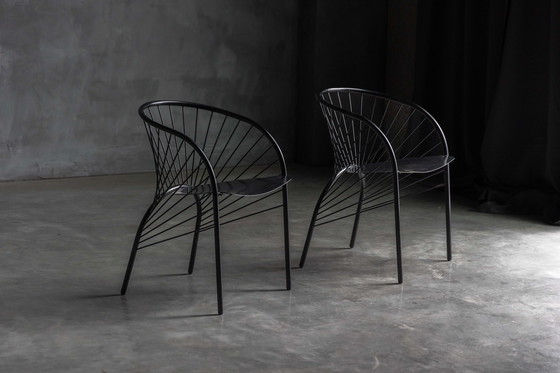 Image 1 of "Lizzie" Chairs by Regis Portier for Paolo Pallucco, Italy, 1980s