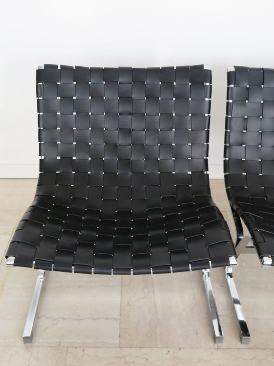 Poltrone Luar di Ross Littell per ICF De Padova, Italia, anni '60, set di 2 (photo 10 of 22)