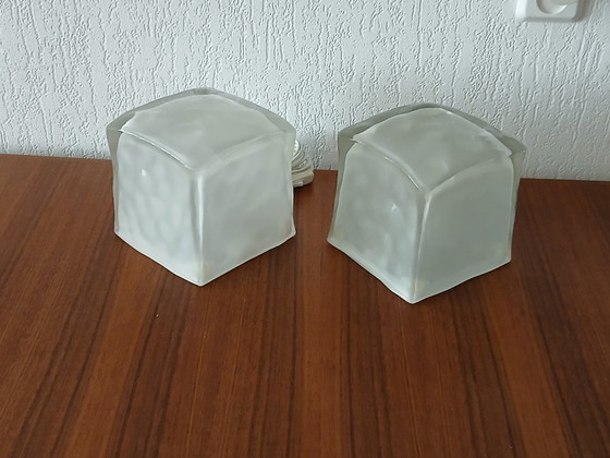 Image 1 of Lampes IceCube - Ikea Iviken B0012 - Vintage
