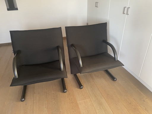 Two side chairs with arflex