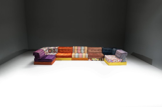 Image 1 of Canapé modulable XL Mah Jong 'Missoni' par Hans Hopfer pour Roche Bobois France