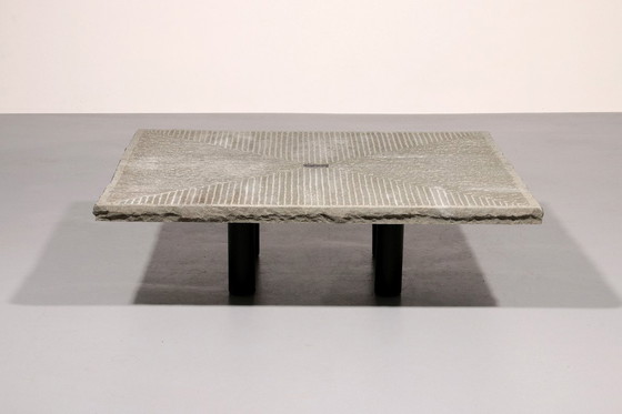 Image 1 of Giulio Lazzotti coffee table by Mageia, Italy 1981