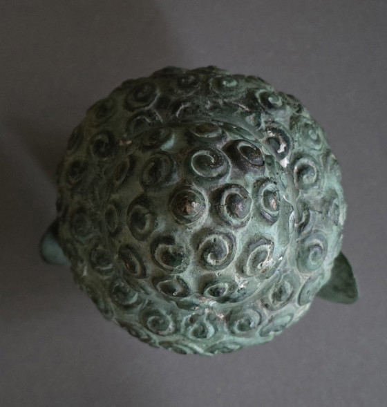 Image 1 of Antike Saraswati-Buddha-Statue aus Bronze