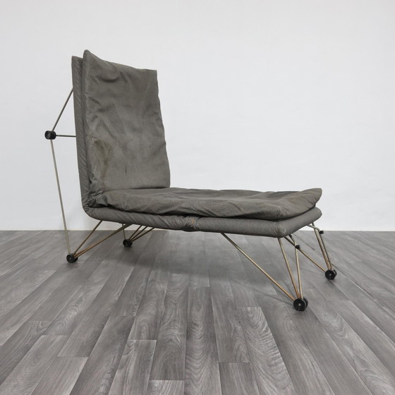 Image 1 of Lounge Chair Poltrona Geometric Design Postmodern Modernariato