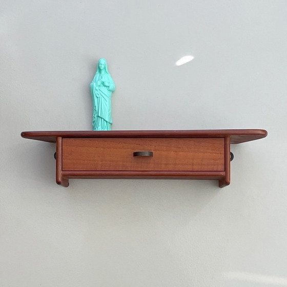 Image 1 of vintage teak design danese HANGING BOX Armadio di metà secolo