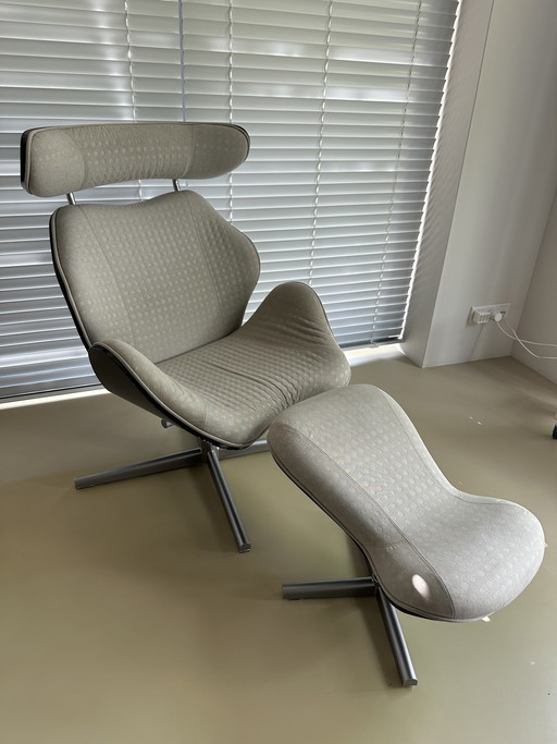 Stokke Tok Varier, lounge fauteuil met hocker