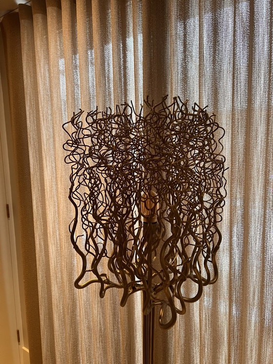 Two Standing Lambs By Brand And By Egmond – Brand van Egmond, Floor lights, Metal (photo 4 of 5)