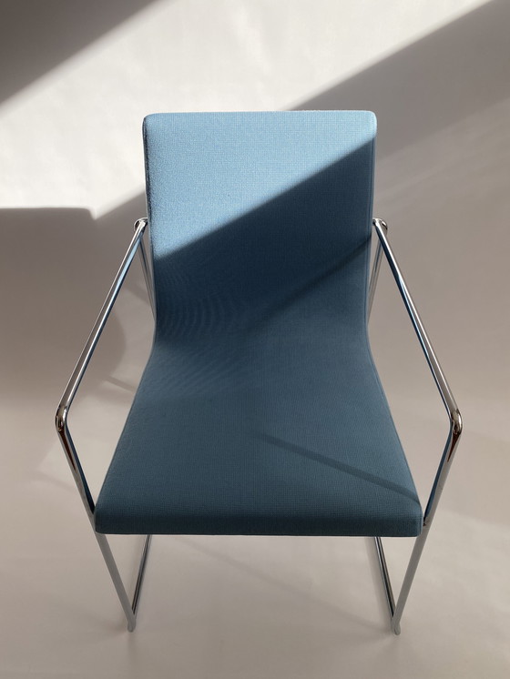 Image 1 of 4x Andreu World linear comfort stoel