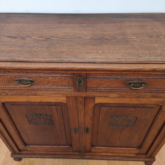 Image 1 of Credenza, cassettiera e comò antichi francesi vintage, mobili da bagno