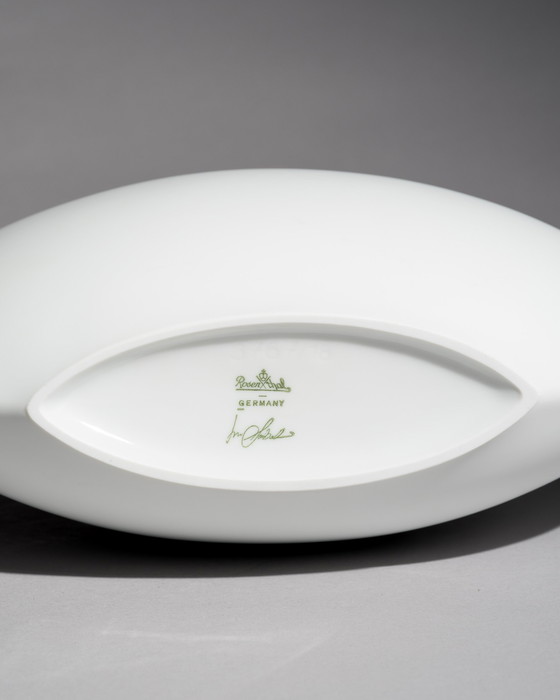 Image 1 of Lino Sabattini TASCA Vase ROSENTHAL Bisque Porcelain Postmodern Minimalism 20x27