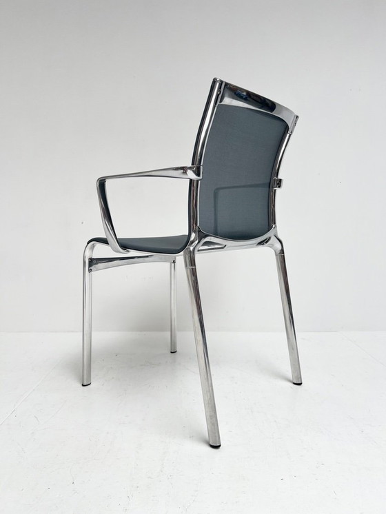 Image 1 of Set of 6 Big Frame 44 chairs by Alberto Meda for Alias, after 2000