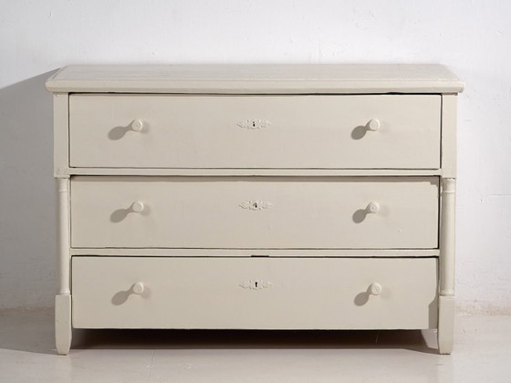Antique white chest of drawers (c.1920) #53 (photo 37 of 40)