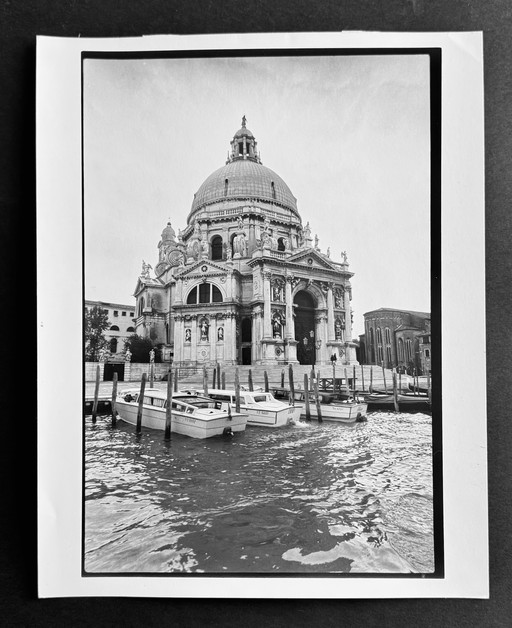 Michel Pinel - Venecia - La Iglesia de la Salute - fotografía firmada