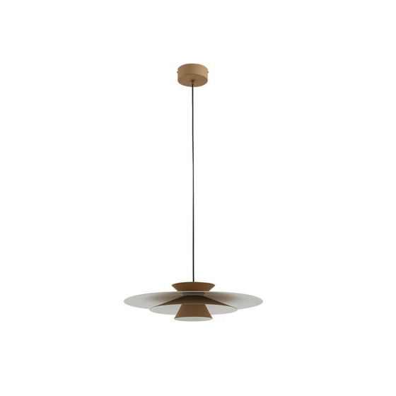 Image 1 of Lucande LED Pendant Lamp Khaki/White - Modern & Stylish