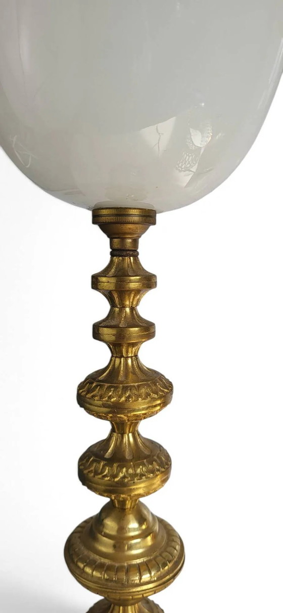Lámpara Art Déco de latón – Lámparas de mesa, Brass, Art Deco (photo 5 of 11)