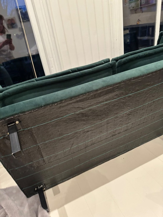 Image 1 of Berry sofa in pure emerald green