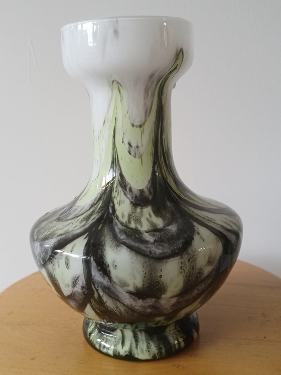 Image 1 of ITALIAN OPALINE VASE