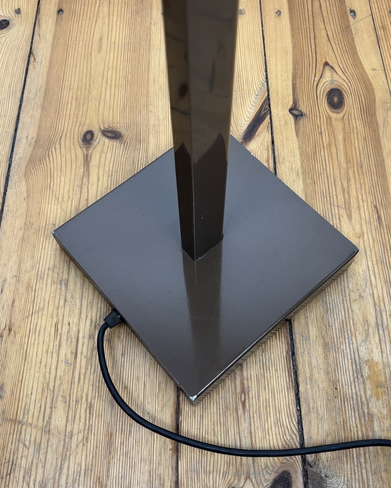 Image 1 of Vintage Floor Lamp by Ronald Homes for Conelight Twinlight 1970s Space Age Industrial design Mid Century 70s Minimalism