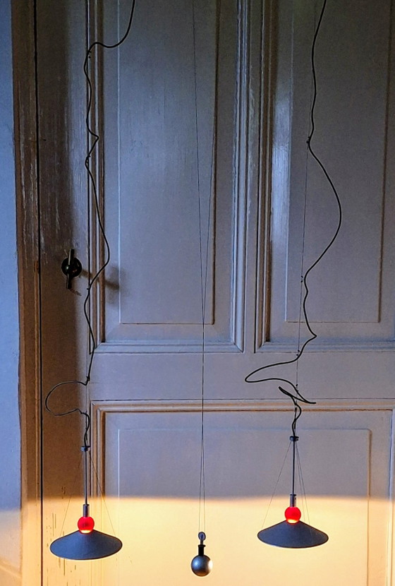 Gemelli par l'Italien Debsch, années 1980/90 – Suspensions, Metal (photo 13 of 15)