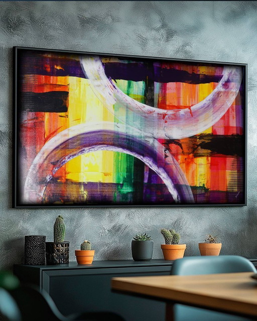 Abstract painting A1359 - XXXL canvas